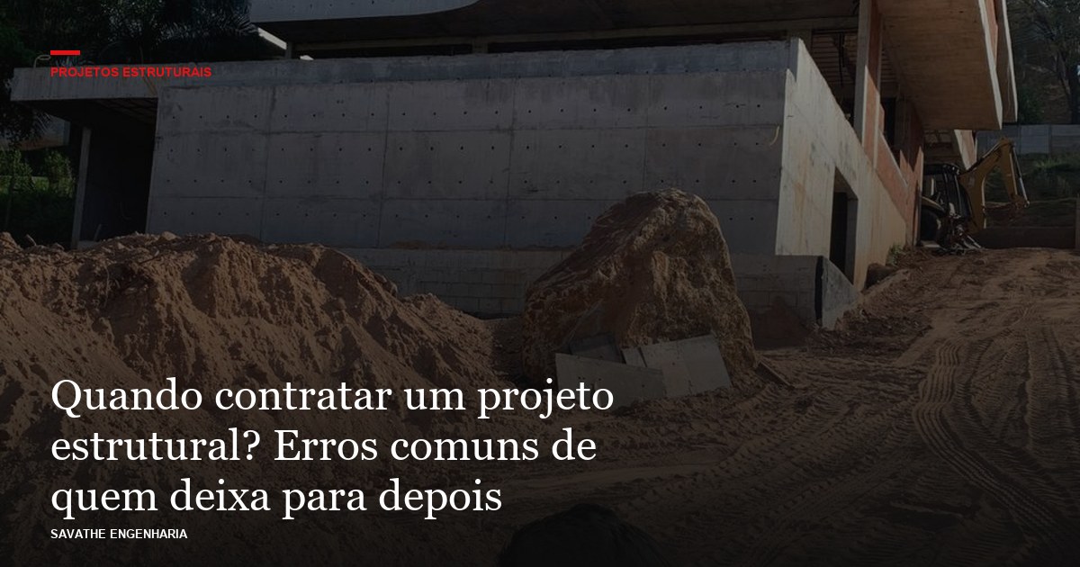Projeto Estrutural